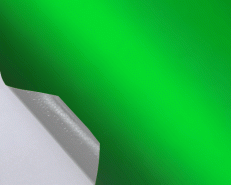 Пленка хром матовый - зеленый