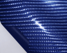 Пленка 4D под карбон   (темно- синий)