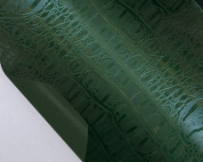 Пленка под кожу крокодила (зеленый)