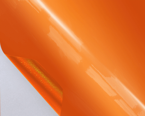 Пленка глянцевая  (оранжевый)